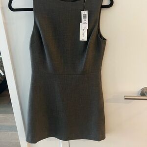 Aritzia Babaton Charcoal Dress